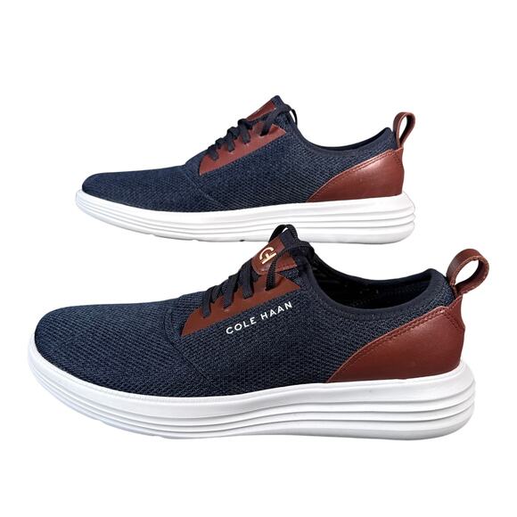 Cole Haan Generation Zerogrand Stitchlite Sneakers‎ Mens Size 11 Navy C31403 - Picture 1 of 8